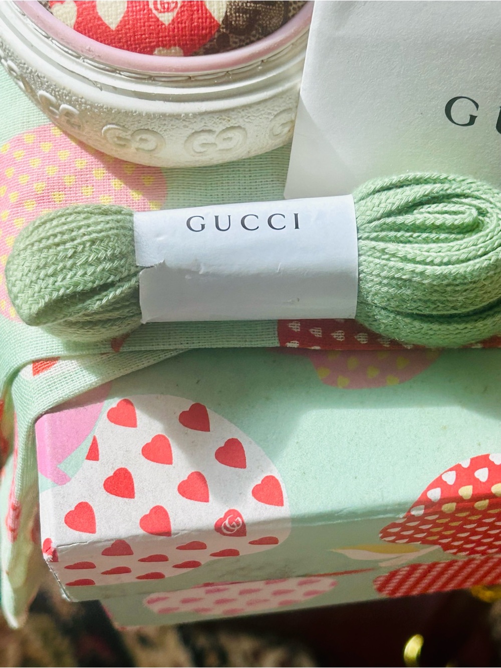 Gucci GG Supreme Tennis 1977 “ Le Pommes Capsule” Limited Edition Set 7.5 - Picture 9 of 16